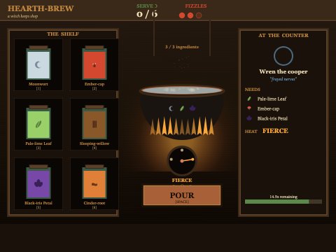 Hearth-Brew gameplay