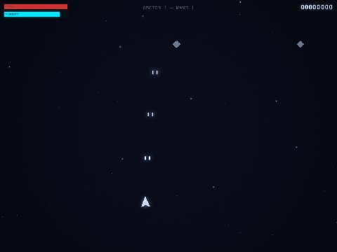 Space Shooter gameplay